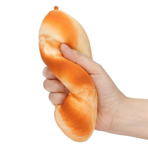New Coconut Long Bread Squishy Slow Rising Squishy
