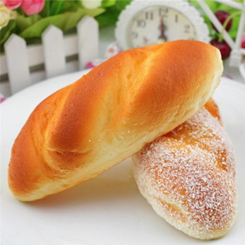 New Coconut Long Bread Squishy Slow Rising Squishy