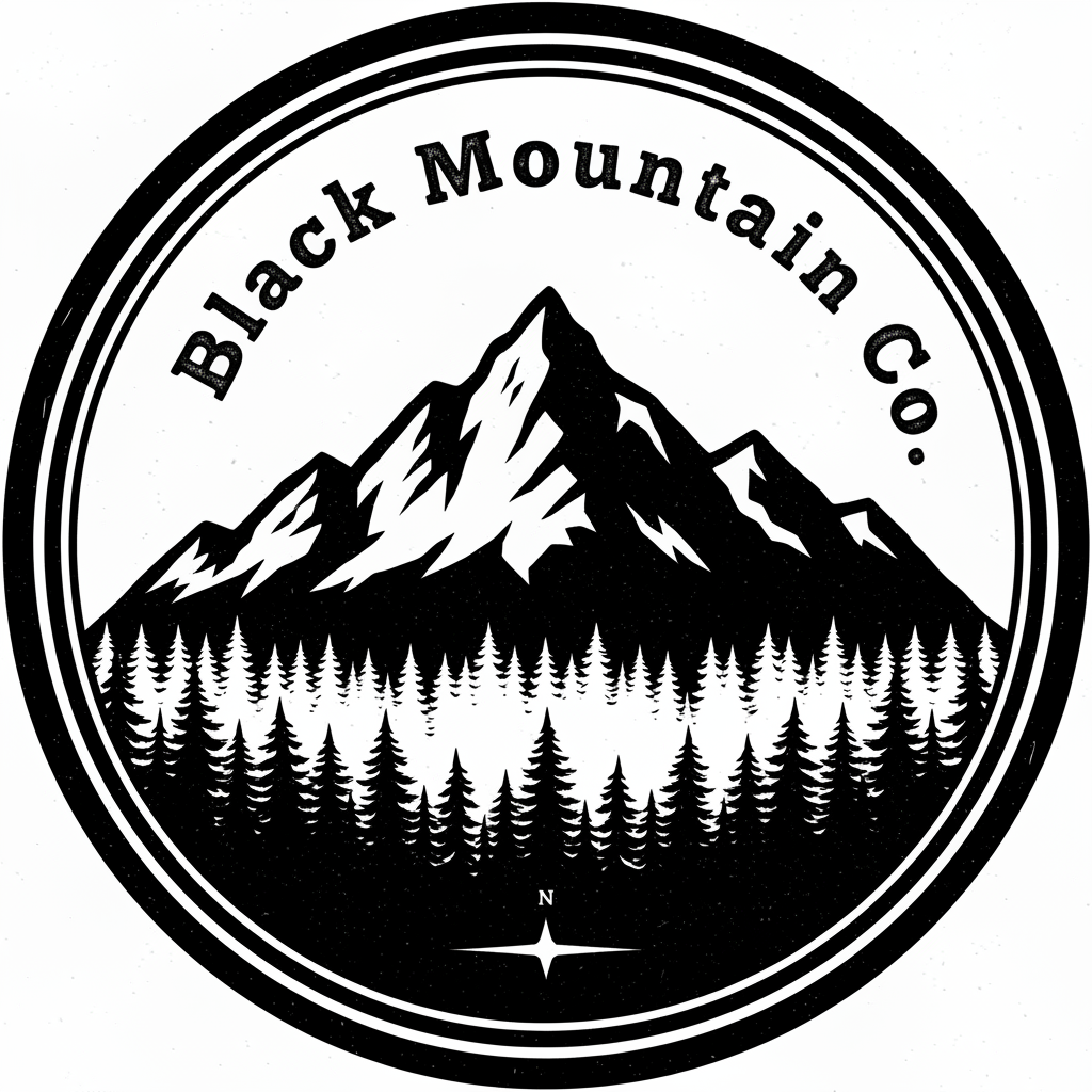 Black Mountain Co. Badge Logo